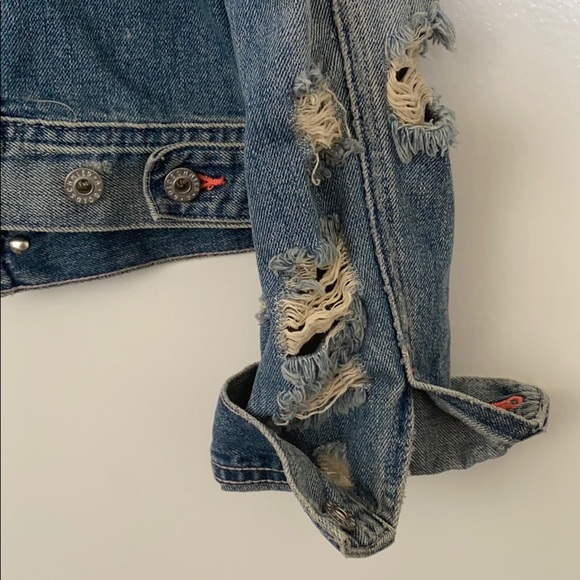 AG Jeans Denim Jacket Cher Coulter collab - Picture 3 of 5